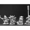 Tabletop Miniatures>Unpainted Dwarven Engineer & Crew 4P 06060 Dark Heaven Army - Your Source for Gaming Essentials