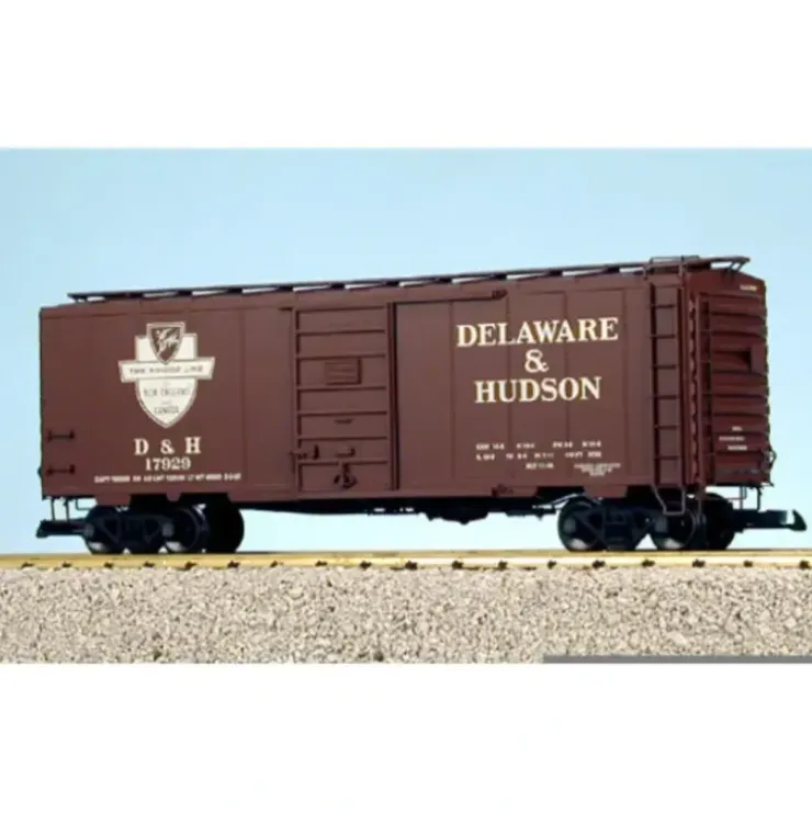 USA Trains 19222A G Delaware & Hudson 40' PS-1 Boxcar - Your Source for Gaming Essentials* Trains