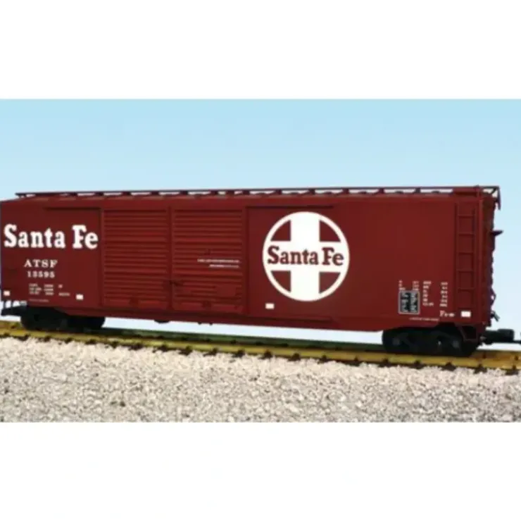 USA Trains 19326B G Atchison, Topeka & Santa Fe 50' Steel Boxcar - Your Source for Gaming Essentials* Trains