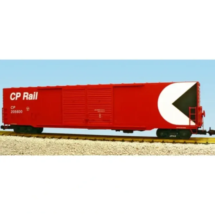 USA Trains 19415B G Canadian Pacific 60' Steel Boxcar #205600 Red - Your Source for Gaming Essentials* Trains