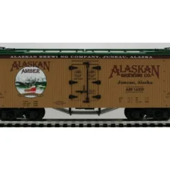 USA Trains 16309 G Alaska Brewing American Series - Woodsided Refrigerator Car - Your Source for Gaming Essentials* Trains