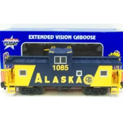 USA Trains 12117 G Alaska Railroad Extended Vision Caboose #1085 - Your Source for Gaming Essentials* Trains
