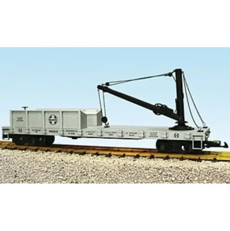 USA Trains 1805 G Atchison, Topeka & Santa Fe Derrick with Brass Boom - Your Source for Gaming Essentials* Trains