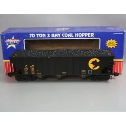 USA Trains 14013 G Chessie 70-Ton 3-Bay Coal Hopper - Metal Wheels - Your Source for Gaming Essentials* Trains