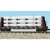 USA Trains 17607 G Chicago, Burlington & Quincy Pipe Load Flatcar Brown - Your Source for Gaming Essentials* Trains