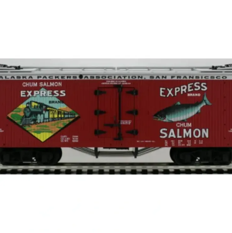 USA Trains 16323 G Express Salmon "American Series"(R) Refrigerator Cars - Your Source for Gaming Essentials* Trains