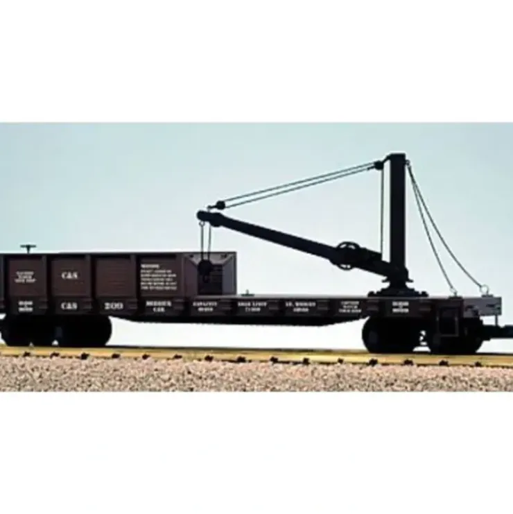 USA Trains 1809 G Great Northern Derrick with Brass Boom - Your Source for Gaming Essentials* Trains