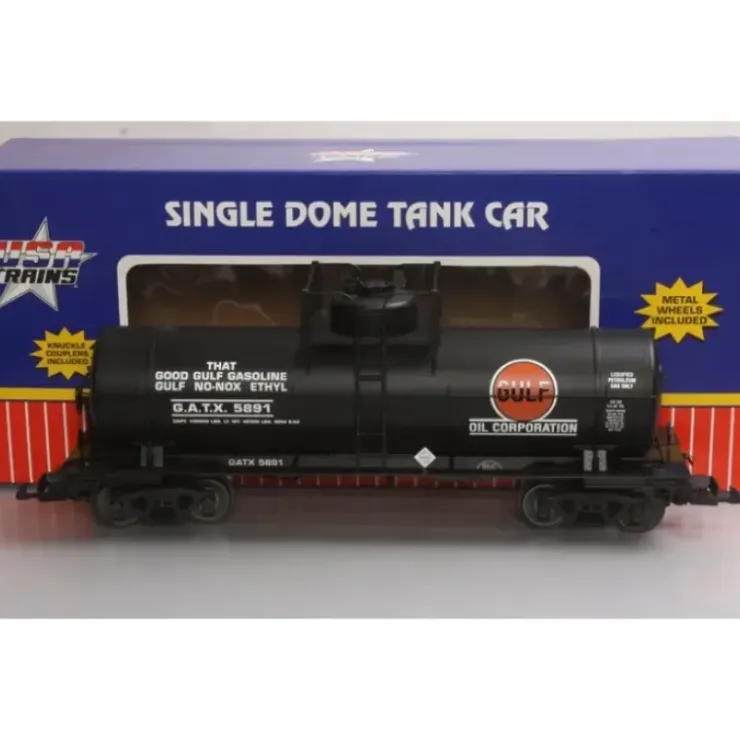USA Trains 15119 G Gulf 10,000-Gallon Tank Car #5891 - Your Source for Gaming Essentials* Trains