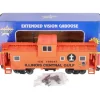 USA Trains 12122 G Illinois Central Gulf Extended Vision Caboose #199047 - Your Source for Gaming Essentials* Trains