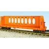 USA Trains 17409 G Illinois Central Centerbeam Flatcar Orange - Your Source for Gaming Essentials* Trains