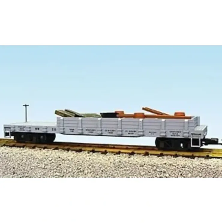 USA Trains 1826 G New York Central Work Flat Car with Load - Your Source for Gaming Essentials* Trains
