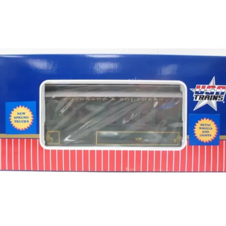 USA Trains 30200 G Scale C&S Combine Overton Pass. Car #130 - Metal Wheels - Your Source for Gaming Essentials* Trains