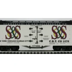 USA Trains 16181 G Schwarzschild & Sulzberger Co. Refrigerator Car - Your Source for Gaming Essentials* Trains