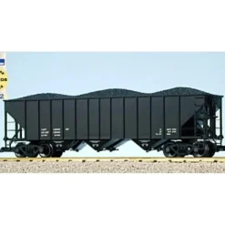 USA Trains 14000 G Undecorated 70-Ton 3-Bay Coal Hopper with Coal Load - Your Source for Gaming Essentials* Trains