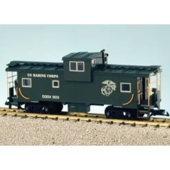 USA Trains 12127 G U.S. Marine Corps Extended Vision Caboose #903 - Your Source for Gaming Essentials* Trains