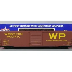 USA Trains R19423A G Scale Western Pacific 60' Steel Boxcar #67044 - Your Source for Gaming Essentials* Trains