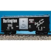 USA Trains R19043D G Scale Burlington Simulated Steel Box Car #30709 NIB - Your Source for Gaming Essentials* Trains