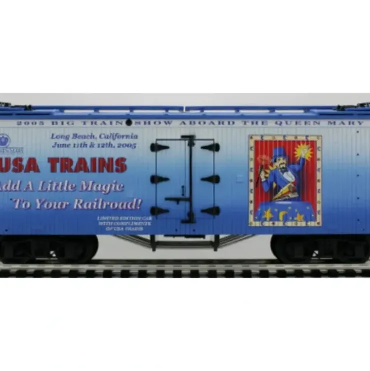 USA Trains R16322 G Add a Little Magic US Trains Woodsided Refrigerator Car - Your Source for Gaming Essentials* Trains