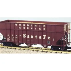 USA Trains R14077 G ATSF Woodchip Car with Real Woodchip Load #81936 - Your Source for Gaming Essentials* Trains