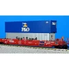 USA Trains R17106 G BN Gunderson Husky Stack with Containers #1 (Set of 3) - Your Source for Gaming Essentials* Trains