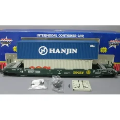 USA Trains R17124 G BNSF Gunderson Husky Stack with Container #3 (Set of 3) - Your Source for Gaming Essentials* Trains
