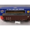 USA Trains R14014 G C&NW 70-Ton 3-Bay Coal Hopper with Coal Load #651074 - Your Source for Gaming Essentials* Trains