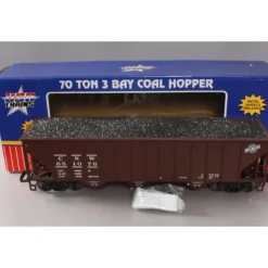 USA Trains R14014 G C&NW 70-Ton 3-Bay Coal Hopper with Coal Load #651074 - Your Source for Gaming Essentials* Trains