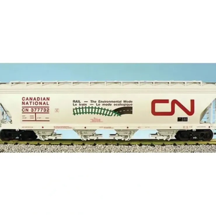 USA Trains R14135 G CN "The Ultimate Series" 4-Bay Center Flow Hopper #377732 - Your Source for Gaming Essentials* Trains