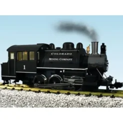 USA Trains R20062 G Colorado Mining Co. Dockside 0-6-0T Steam Loco with Sound #1 - Your Source for Gaming Essentials* Trains