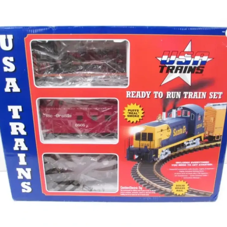 USA Trains R72300 G Denver & Rio Grande Western NW-2 Train Starter Set - Your Source for Gaming Essentials* Trains