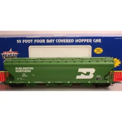 USA Trains R14110 G Gauge BN 4 Bay Center Flow Hopper #455832 (Metal Wheels) - Your Source for Gaming Essentials* Trains