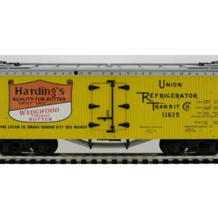 USA Trains R16312 G Harding's Cheese Woodsided Refrigerator Car #11615 - Your Source for Gaming Essentials* Trains