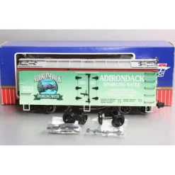 USA Trains R-16147 G Scale Adirondack Sparkling Water Refrigerator Car LN/Box - Your Source for Gaming Essentials* Trains