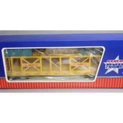 USA Trains R17222 G Seaboard Coast Line Double-Deck Auto Rack Yellow - Your Source for Gaming Essentials* Trains