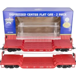 USA Trains R17337-2 G Southern Pacific Depressed Center Flat Car 2 Pack MT/Box - Your Source for Gaming Essentials* Trains