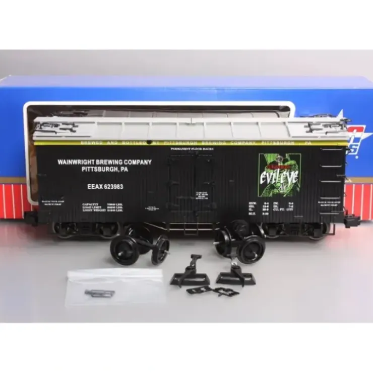 USA Trains R16382 G Wainwright Brewing Evil Eye Ale Wood Ice Reefer Car EX/Box - Your Source for Gaming Essentials* Trains