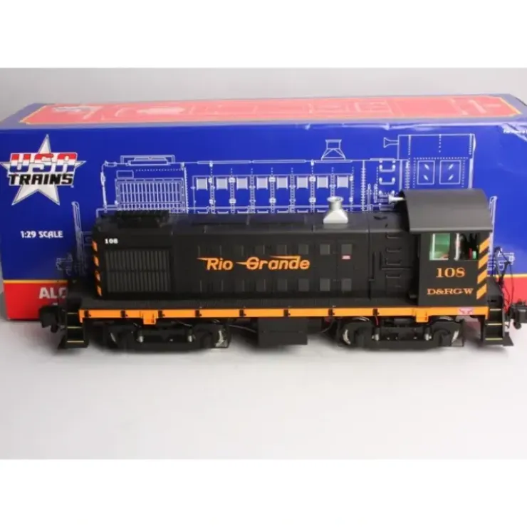 USA Trains RR22550 G DRGW ALCO S4 Switcher Diesel Locomotive #108 - Your Source for Gaming Essentials* Trains