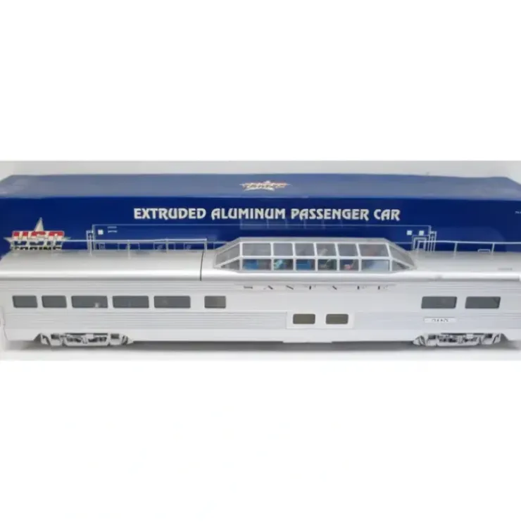 USA Trains R31007 Santa Fe Aluminum Vista Dome Car #505 - Your Source for Gaming Essentials* Trains
