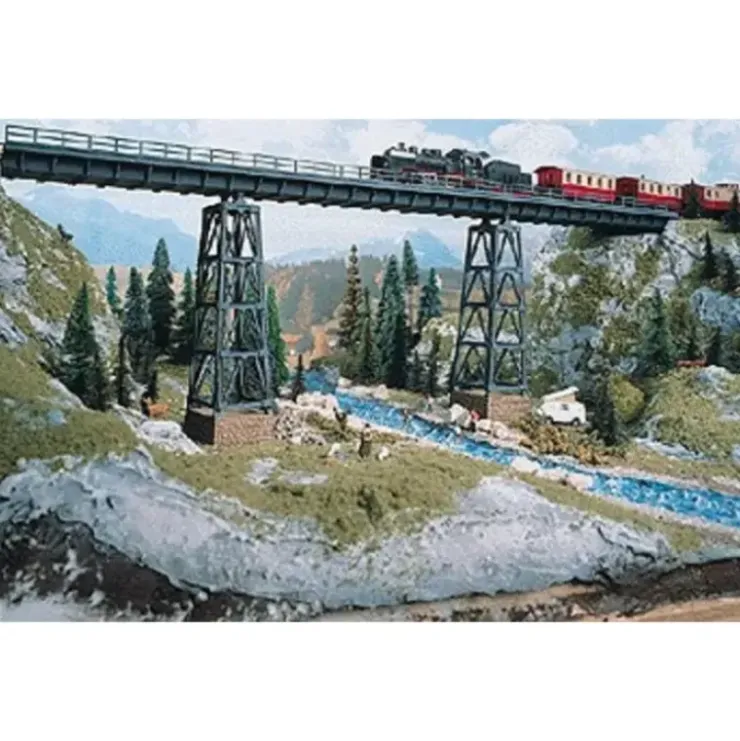 Vollmer 2550 "HALLE" TALL STEEL LONG VIADUCT BRIDGE on TOWERS & PIERS - Your Source for Gaming Essentials* Trains