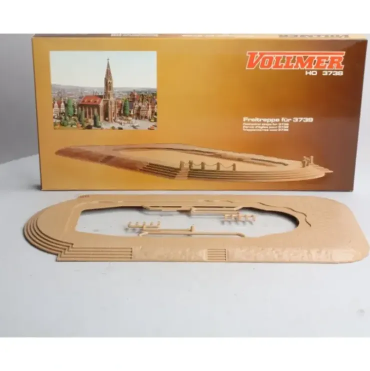 Vollmer 3738 HO Cathedral Steps for 3739 - Your Source for Gaming Essentials* Trains
