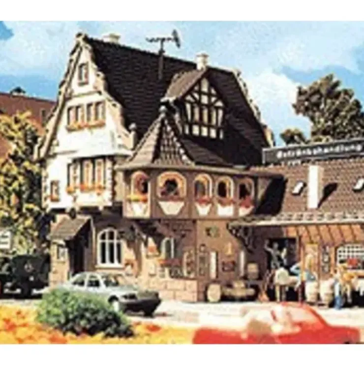 Vollmer 3697 HO Liquor Store Building Kit - Your Source for Gaming Essentials* Trains