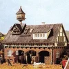 Vollmer 3726 HO Stable with Pigeon Loft Building Kit - Your Source for Gaming Essentials* Trains