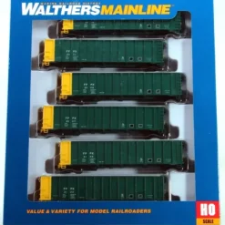 Walthers 910-65709 50' Coal Gondola 6-Pack - Ready to Run - Your Source for Gaming Essentials* Trains