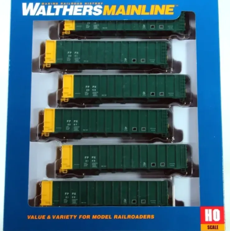 Walthers 910-65709 50' Coal Gondola 6-Pack - Ready to Run - Your Source for Gaming Essentials* Trains