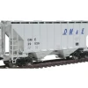 Walthers 910-7125 Dakota Minnesota & Eastern 37' Covered Hopper #29036 - Your Source for Gaming Essentials* Trains