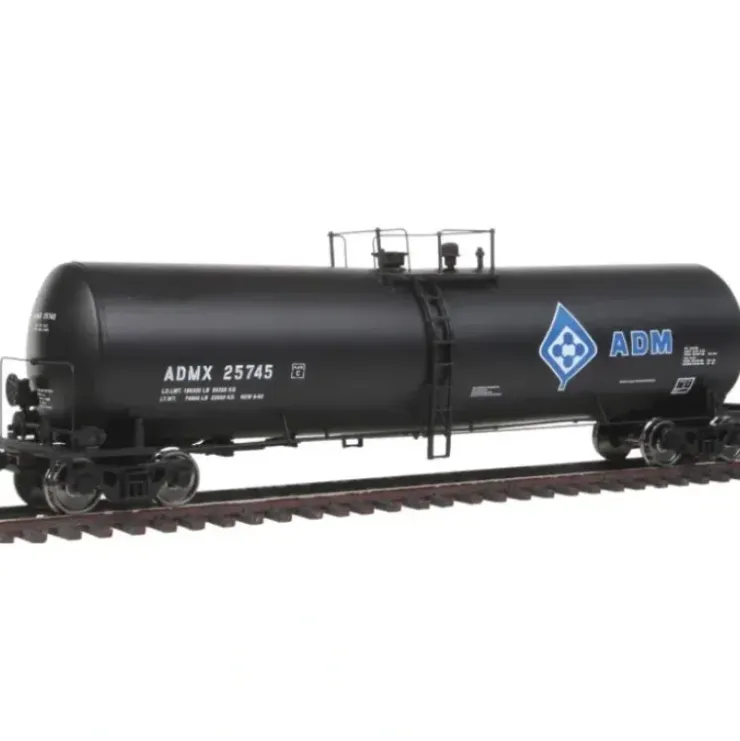 Walthers 920-100219 HO ADMX 54' 23,000-Gallon Funnel-Flow Tank Car #25745 - Your Source for Gaming Essentials* Trains