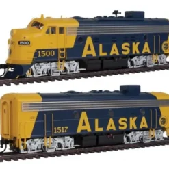 Walthers 920-40710 HO Alaska EMD F7 A-B Set w/48" Dynamic Fan #1500,1517 - Your Source for Gaming Essentials* Trains