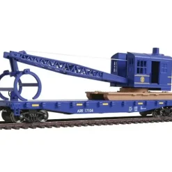 Walthers 931-1780 HO Alaska Railroad - Flatcar with Logging Crane - Your Source for Gaming Essentials* Trains