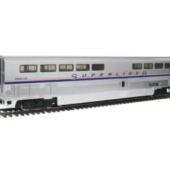 Walthers 920-12080 HO Amtrak 85' Bombardier Superliner II Diner Lighted Phase IV - Your Source for Gaming Essentials* Trains