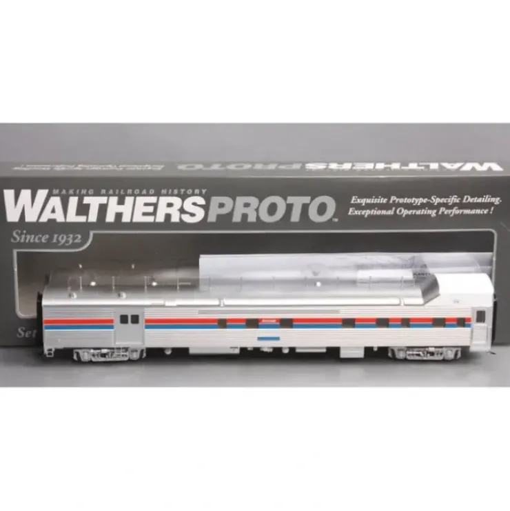Walthers 920-13342 HO Amtrak 85' Phase 2 Budd Baggage-Dormitory Transition Car - Your Source for Gaming Essentials* Trains
